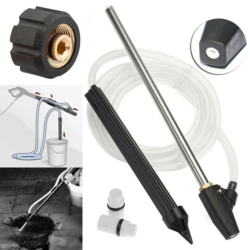 Pressure Washer Sandblasting Tube For Karcher HD HDS Sand Blasting Hose Nozzle