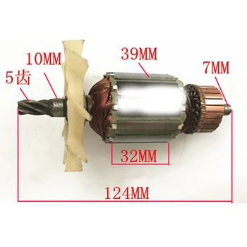

AC220-240V Electric Hammer 5teeth Rotor Motor Replace for Hilti TE-12S TE12 Electric Hammer Repair Spare Parts