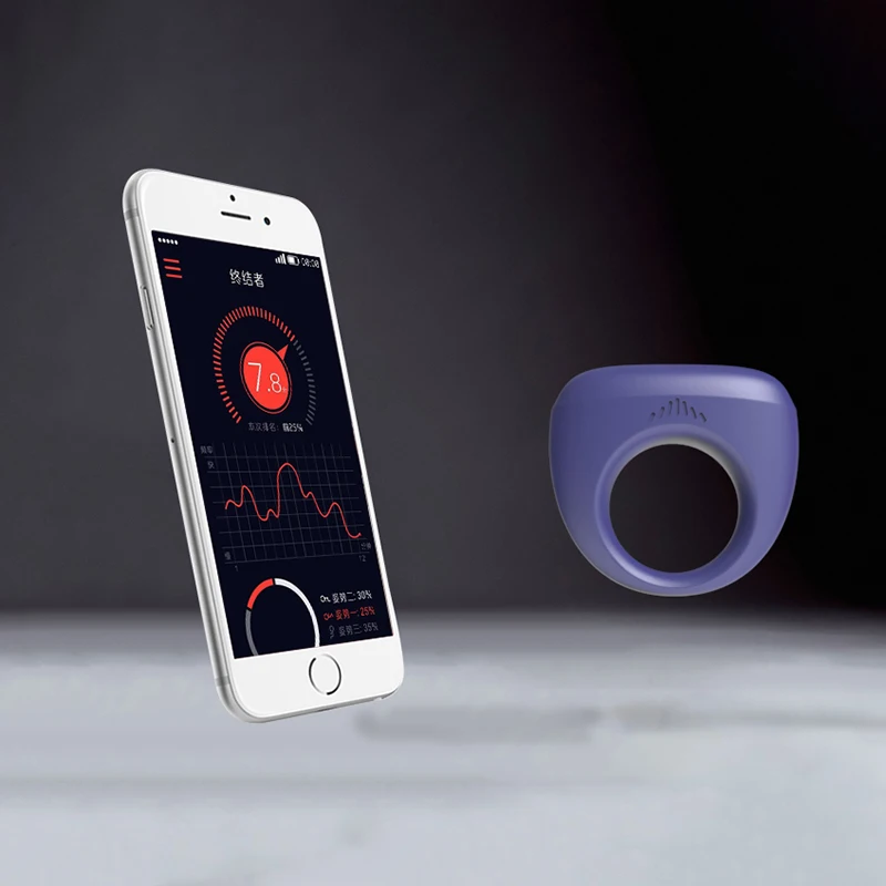 Skup Magia ruchu aplikacji nadające się do noszenia pierścień kogut wibratory inteligentny Dante sterowania Bluetooth Penis rękawy bezprzewodowy Bullet łechtaczka masażu
