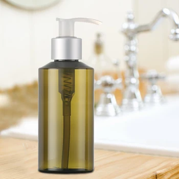

5pcs 150ml Hand Soap Home Office For Shampoo Dispenser Refillable Pump Lotion Bottle Travel Portable Squeezed Multifunctional