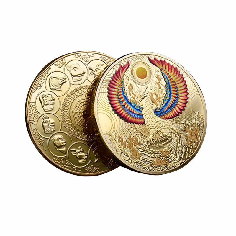 

Новые Китайские коллекционные монеты со знаками Зодиака для фэн-шуй