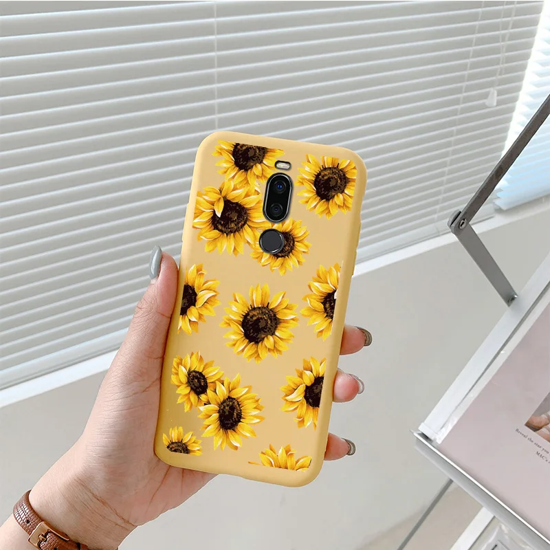 Cute Animal Pattern Phone Cover For Meizu X8 Case Cartoon Soft Silicone Painted Shell Shockproof Protection Bags 