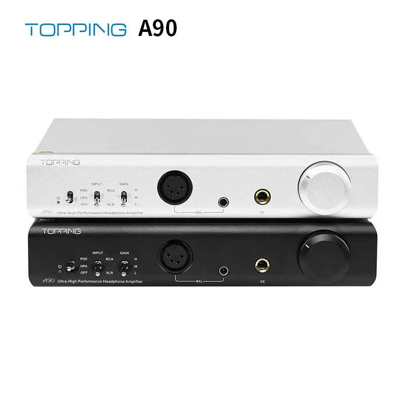 Topping A90 Hi Res Digital HiFi Portable Headphone Amplifier Audio Amp Music AMP Combined with Topping D90