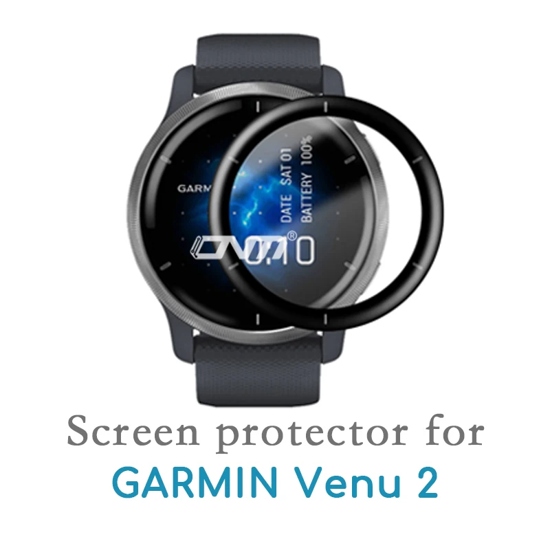 kwmobile Film de protection adapté pour Garmin Venu 2S Protecteur