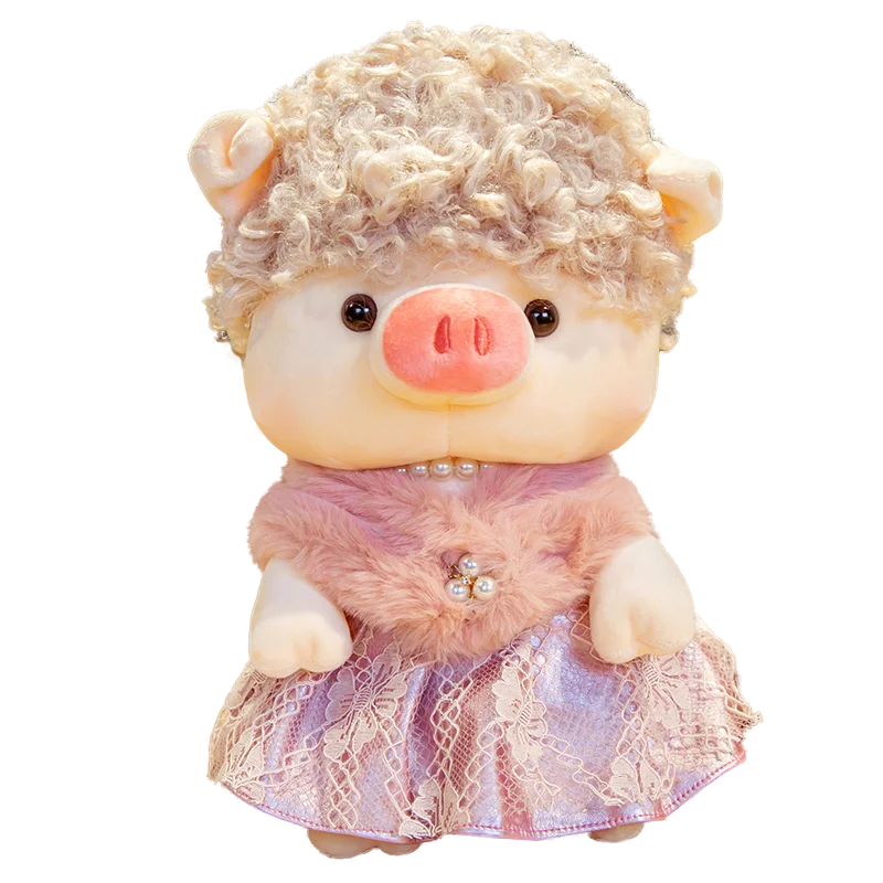 27cm Cute Dress Pig Plush Toys Stuffed Chinese Zodiac Doll Soft Lovely Animals Pillow for Children Kids Girls Birthday Gifts | Игрушки и