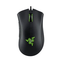 Razer – souris de jeu filaire deathhadder essentiel, 6400DPI, capteur optique, 5 boutons programmables indépendamment, Design ergonomique
