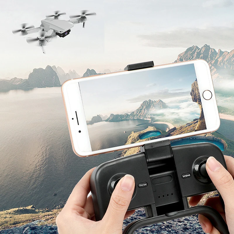 SEALANDAIR NEW WIFI FPV Mini Drone With Wide Angle HD 4K Camera RC Foldable Quadcopter Helicopter Hight Hold Mode 4K Drone Toys