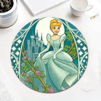 

Cartoon Princess Cinderella Pc Tablet Gamer Computer Laptop Mause Mouse Pad Mousepad Mice Mat Decorate Desk Keyboard