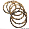 Wholesale 12pcs/pack cheap exquisite dark brown bamboo bangle,fashionable bamboo bracelet special free shipping 4