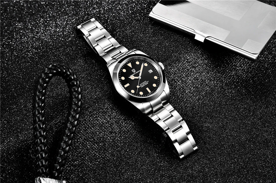 PAGANI DESIGN 2021 New Men's Automatic Mechanical Wristwatch Business Diving Men's Watch Luxury Sapphire 200M Waterproof Watches