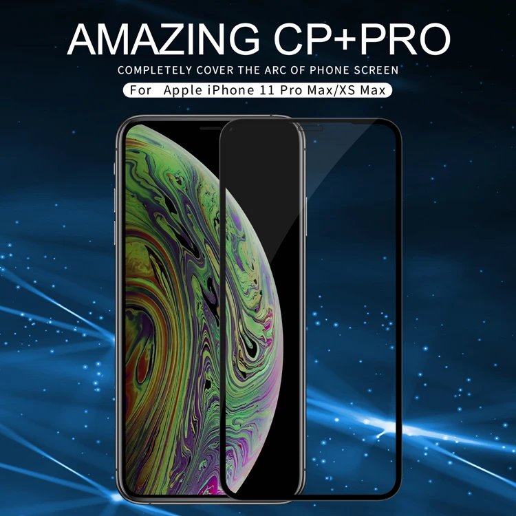 Полное покрытие из закаленного стекла для iphone 11 NILLKIN CP+ Pro 9H Защитное стекло для экрана для iphone 11 pro/11 pro max/ip X/Xr/Xs Max
