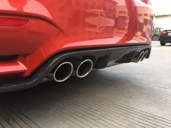 

Carbon Fiber Car Rear Bumper Lip Spoiler Diffuser For F80 M3 F82 F83 M4 14-19 Standard Convertible V Style Rear Diffuser