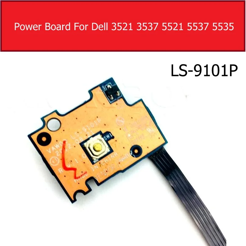 Подлинная вкл/выкл плата питания для DELL inspiron 3521 3537 5521 5537 5535 Выключатель Кнопка