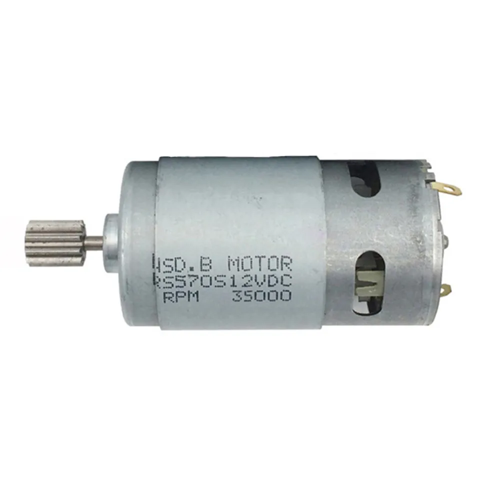 12V DC 35000 Rpm 65W Drive Motor High Speed for Traxxas RC and Power Wheels Toys 