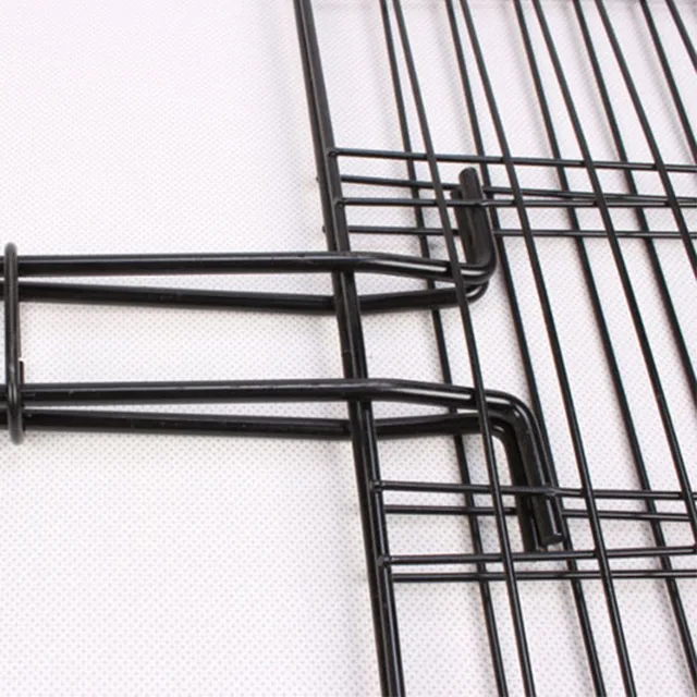 Új Diy Nem Tapadás Nélküli Hármas Halak Grillező Kosár Fa Fogantyú Kültéri Grillez - Image 4