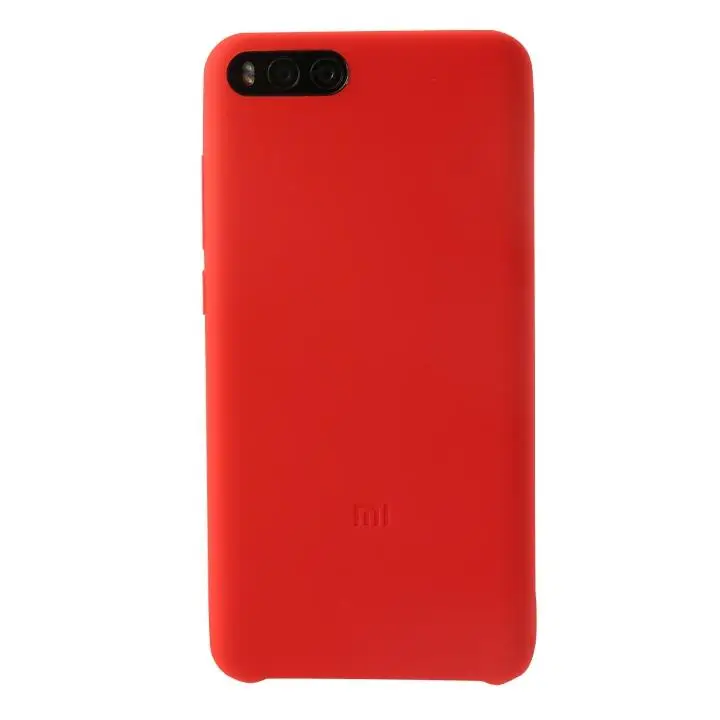 Красный Xiaomi Mi Note 3 чехол жидкий силиконовый резиновый защитный чехол подлинный для Xiaomi Mi Note 3 чехол - Цвет: Красный