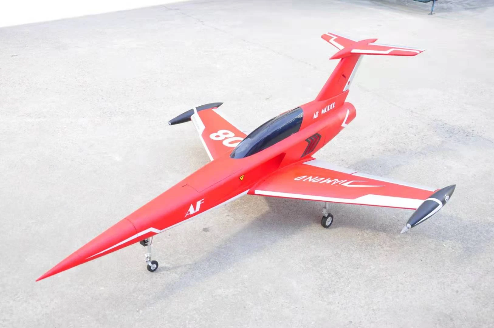 Af Model 90mm Diamonds Edf Rc Jets Plane Hobby Toy Kit Airframe Only