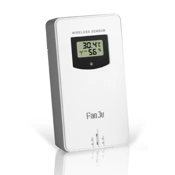 

Wireless Outdoor Weather Station Temperature Humidity LCD Display Thermometer