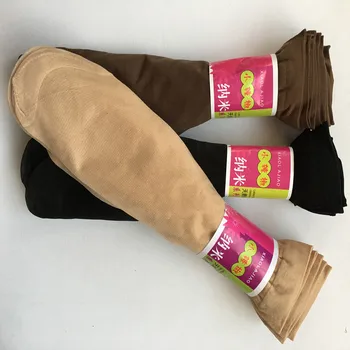 

Spring Summer Thin Section Wear Silk Stockings Men and Women Short Silk Stockings Elasticity Durable Thread Manufacturers Direct