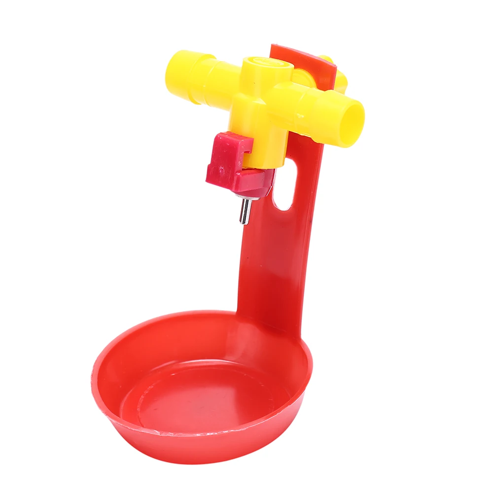 Hot Sale 10 sets Chicken Waterer Drinking Cups Quail Hanging Cups Ball Drinking Poultry Feeders Bird Feeder Farm Equipment