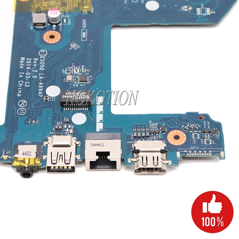 Материнская плата NOKOTION ZSO50 материнская для ноутбука HP Pavilion 15 R 788289 001 501 процессор