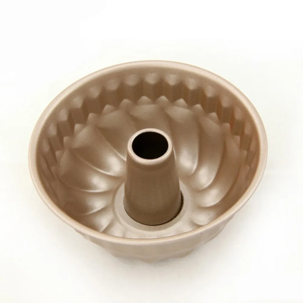 AS SHOWN 4-inch Convex Cylindrical Heavy Steel Champagne Cup DIY Cake Pineapple Bread Cake Baking Mold For Handmade - Color: AS SHOWN