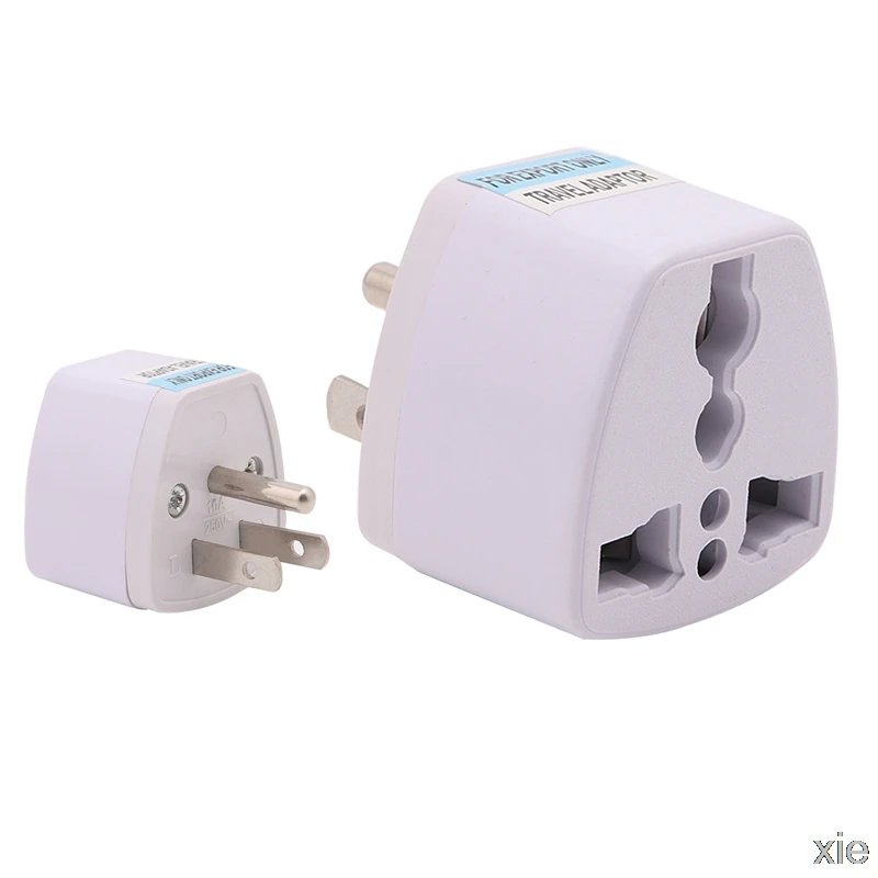 

Universal Travel Adapter AU UK EU To US AC Power Plug Outlet Adaptor Converter