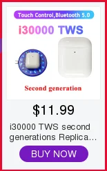 I9000 tws 1:1 air Smart sensor 8D Bass Беспроводная зарядка Bluetooth 5,0 наушники i9000 tws PK i10 i12 i60 i200 i5000 tws