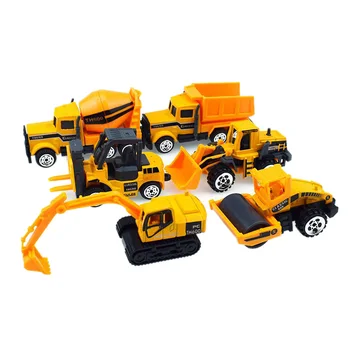 

Various Construction Automobile Engineering Vehicles Road Roller Excavator Bulldozer Transport Truck