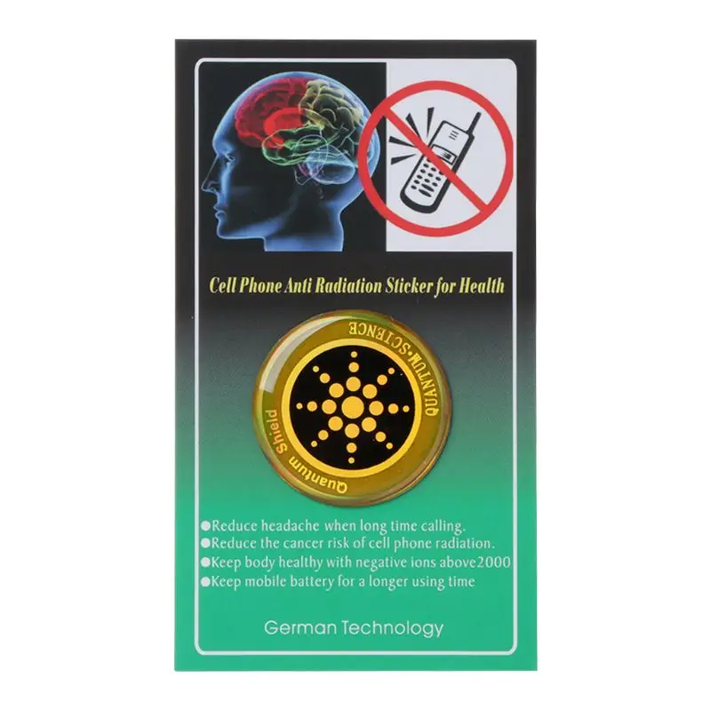 1PC Quantum Shield Sticker Mobile Phone Sticker For Cell Phone Anti Radiation Protection from EMF Fusion Excel Anti-Radiation