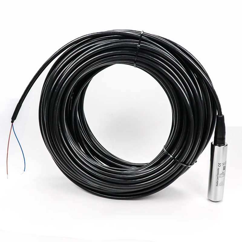 Датчик уровня резервуара для воды 4-20ma 1-5v Аналоговый выход Гидростатический индикатор уровня передатчик