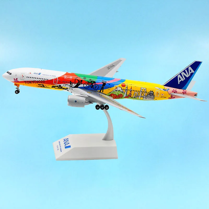 ANA Airlines Смола 32 см 1:200 масштаб Boeing 777 B777-200 самолет Airbus авиационная Модель Дети