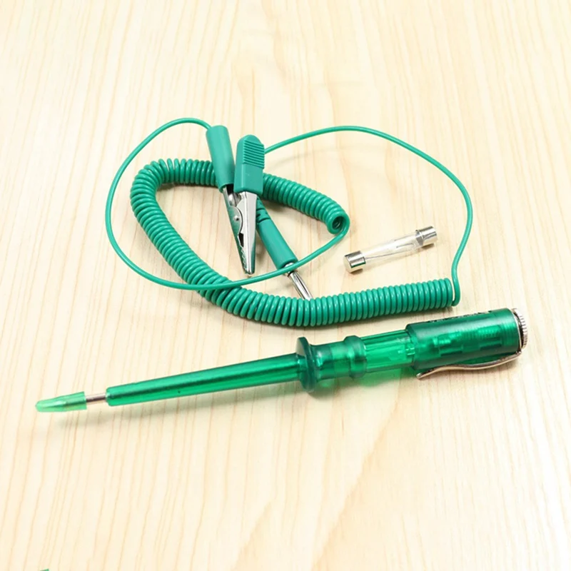 

Auto Car Light Circuit Tester Lamp VoltageUniversal Ship Voltage Tester DC 6-24V Test Probe Car Fuse Tools Voltage Test Pen