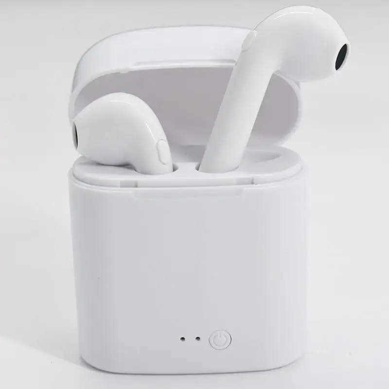 Беспроводные наушники i7s Tws Bluetooth спортивные вкладыши гарнитура с зарядным