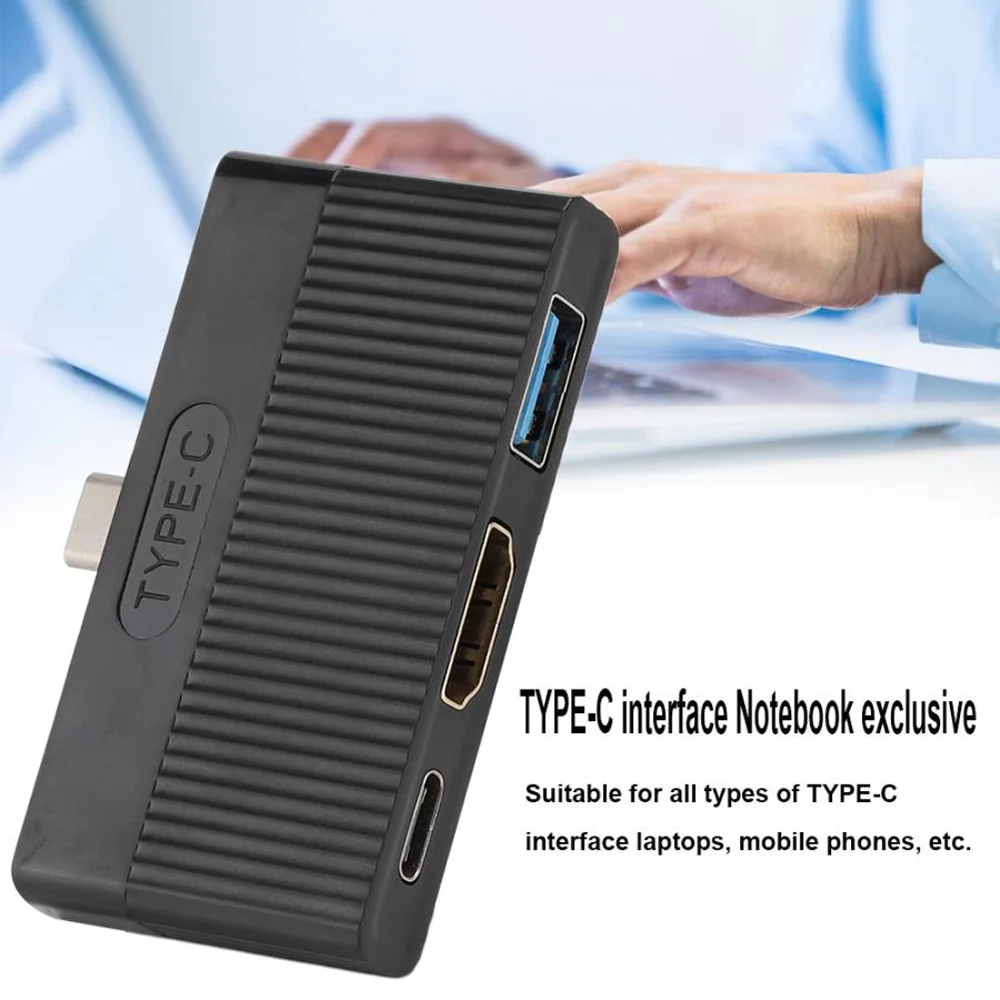USB3.0 type C к USB-C 4K HDMI PD концентратор адаптер для мобильных планшетов Быстрая зарядка абсолютно и высококачественный