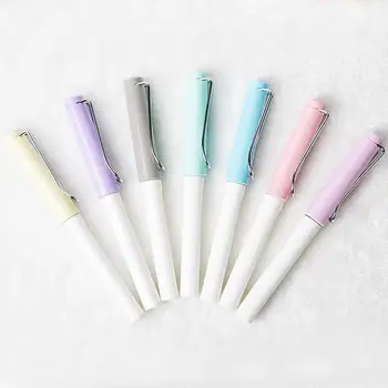 

Adeeing Fountain Pen Tip Pen with 6 free ink Cartridges 395A EF/F 0.38mm Nib Blue d20