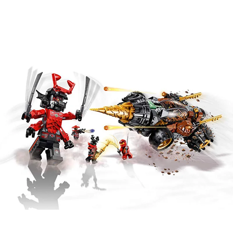Строительный набор LEGO NINJAGO Legacy Cole's Earth Driller 70669 (587 шт.) строительные блоки сделай