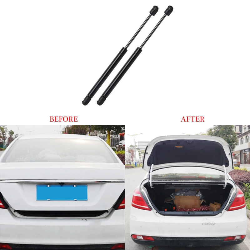 

2Pcs Car Trunk Gas Spring Rods Tailgate Lift Strut Boot Support Rod Car Accessories Bracket For Mitsubishi Outlander 2018 2017