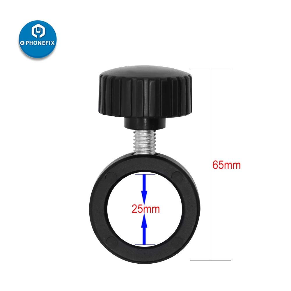 32mm 25mm Industry Stereo Microscope Video Camera Stand Limit Fix Position Ring Holder Metal Pillar Bar Adapter With Screw video microscope stand