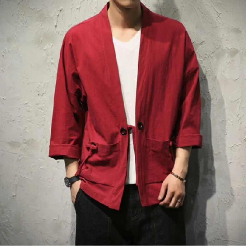 Crane Embroidery Haori Kimono Harajuku Japanese Style Plus Size Men Samurai Costume Yukata Asian Clothes Cardigan Women Jacket Crane Embroidery Haori Kimono Harajuku Japanese Style Plus Size Men Samurai Costume Yukata Asian Clothes Cardigan Women Jacket