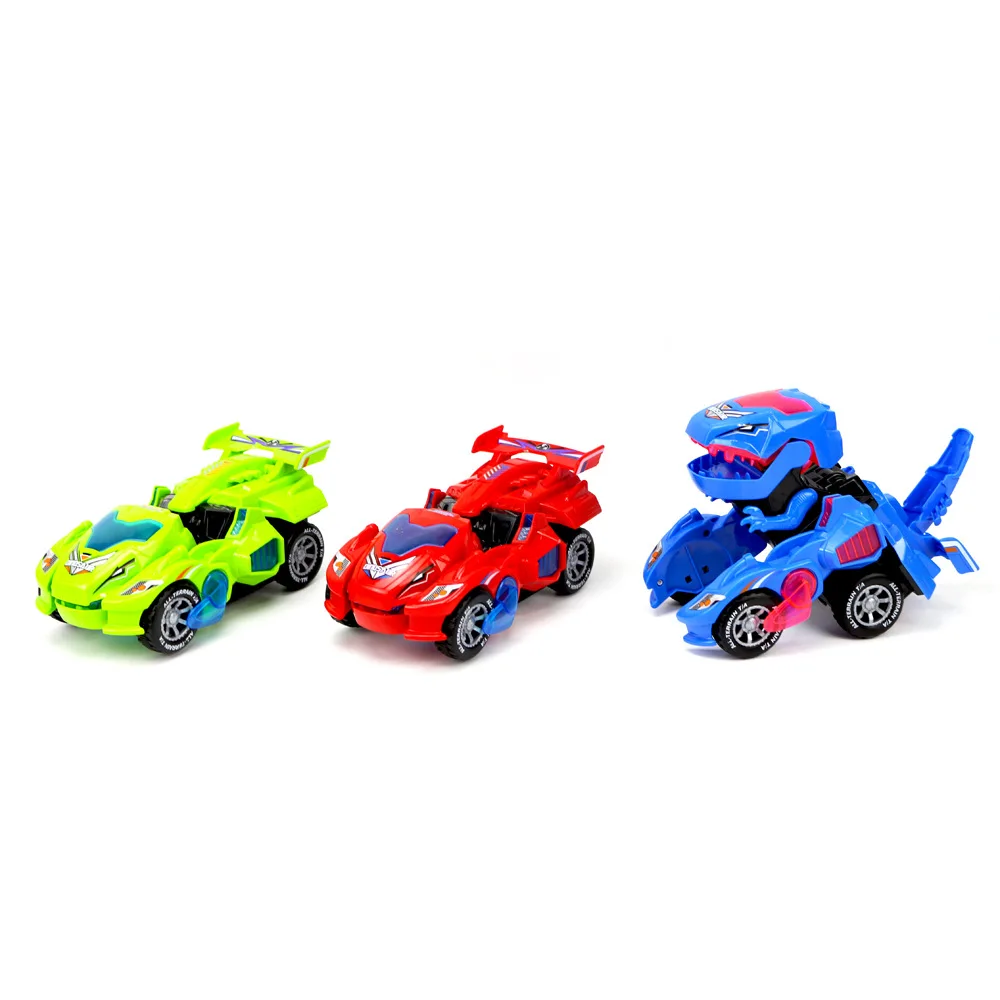 Sunnhan Brinquedos que se transformam, 2 em 1, Dinossauro de LED Transforma Carro  Dinossauro Automático Dinossauro Dinossauro Transformer; Lâmpadas de Carro  para Crianças (Idade 3 – 12 anos, Azul) : : Brinquedos e Jogos