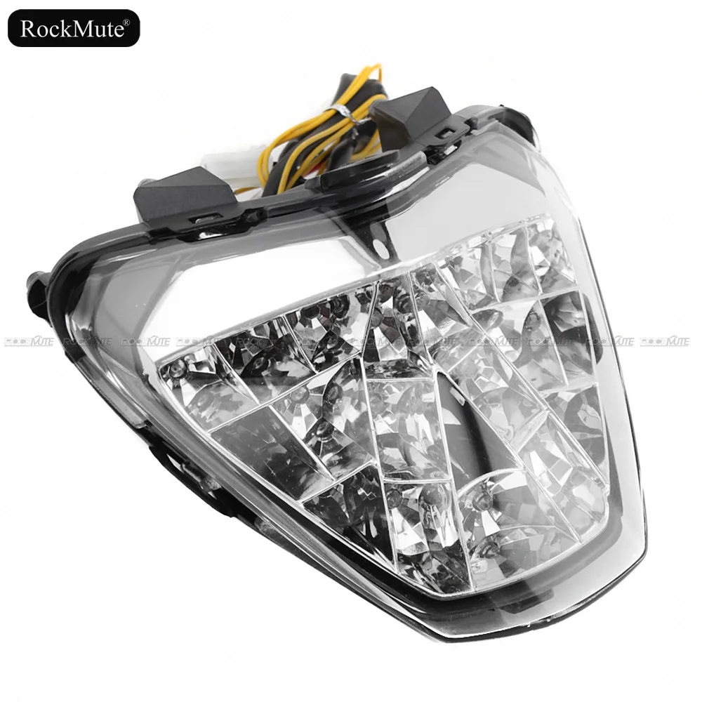 Светодиодный задний фонарь для Honda CBR300R-, CB300F-, CBR250R 2011-2013 Интегрированный задний тормоз поворотный сигнальный проблесковый огонь лампа