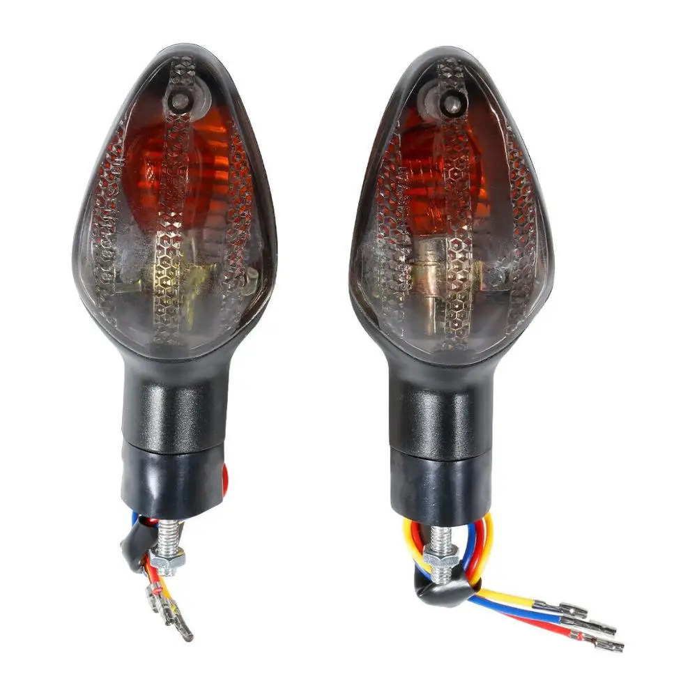 

Motorcycle Orange/Smoke Turn Signals Blinker Amber Light For Honda CBR 600RR 600 RR 2007-2013 08 09 10 11 12