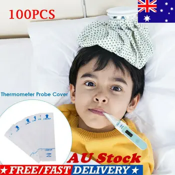 

100Pcs Disposable Thermometer Cover Digital Thermometer Probe Covers Prevent