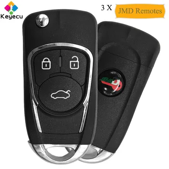

KEYECU 3PCS/Lot JMD 8C Multifunction Universal Remote Control Key With 3 Button & Replace TK5561A Chip for Handy Baby 2 Key Tool