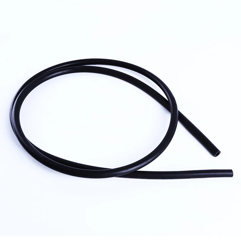 Rubber Hose 1 Meter 1mm 2mm 3mm 4mm 5mm 6mm 7mm 8mm 9mm 10mm ID Black Flexible Soft Silicone Tube Pipe For Aquarium Air Pump