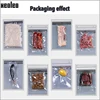XEOLEO 1kpa Commercial Vacuum bags Sealer Desktop Vacuum sealing machine Vacuum machine 26cm Packing Machine for fruit Vegetable 3