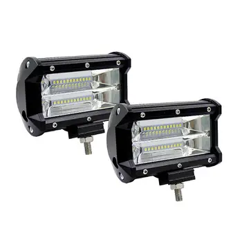 

DC 10 ~ 48V 5inch 72W 2 Lines LED Long Stripe Car Light Top Lamp for Modified Cross-country Light Working Light Automobile Car
