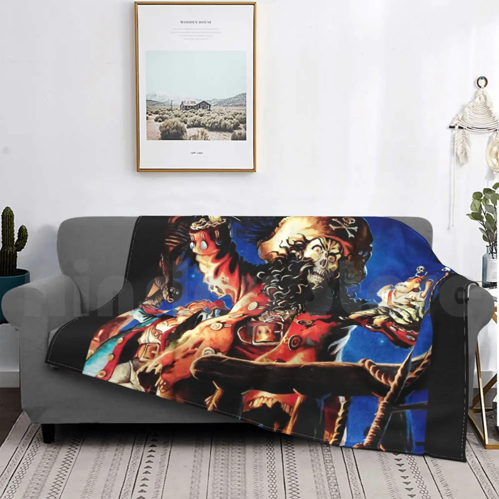 Coperta Monkey Island Hat Monkey Island Retro Pixel Pirate Etebrush Lechuck Secret Voodoo Doll