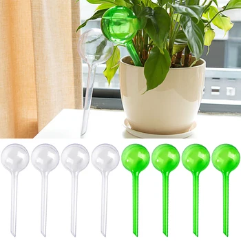 

4PCS Plant Automatic Self Watering PVC Bulbs Ball Aqua Globes Watering Feeder